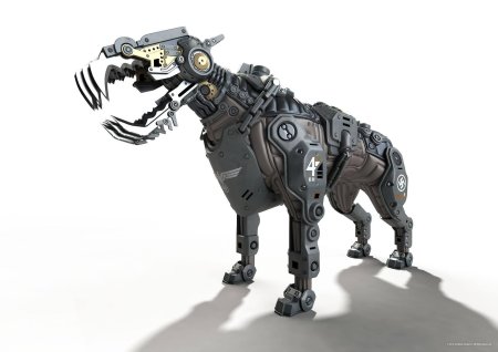 Робот пес вольфенштайн