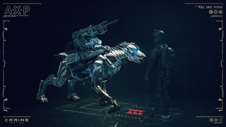 Собака робот арт