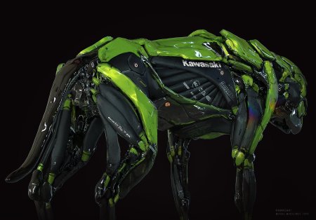 Робот собака фантастика