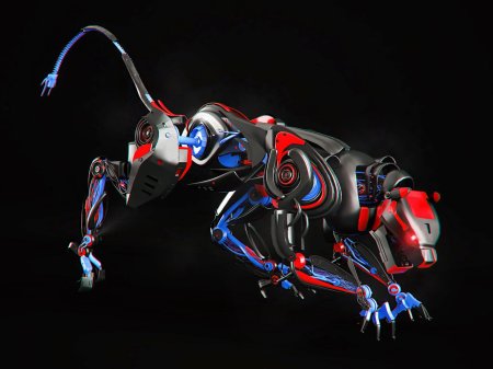 Робот пантера тайгер