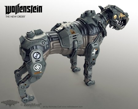 Вольфенштайн собака робот