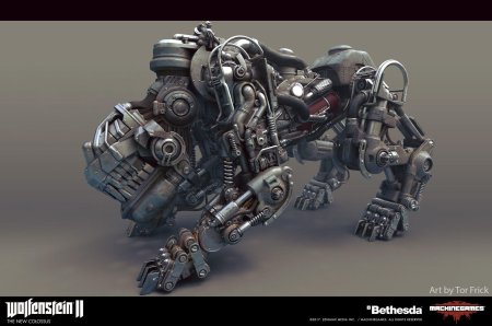 Вольфенштайн 2 панцерхунд