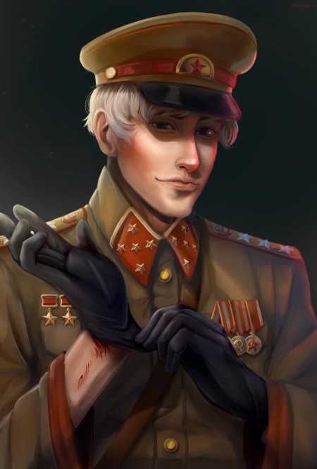 Хеталия иван брагинский военный