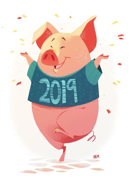 Поросенок арт