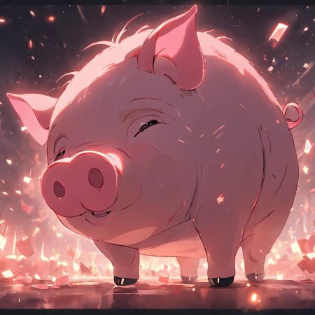 Свинья из аниме