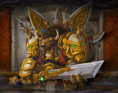 Таурен варкрафт арт