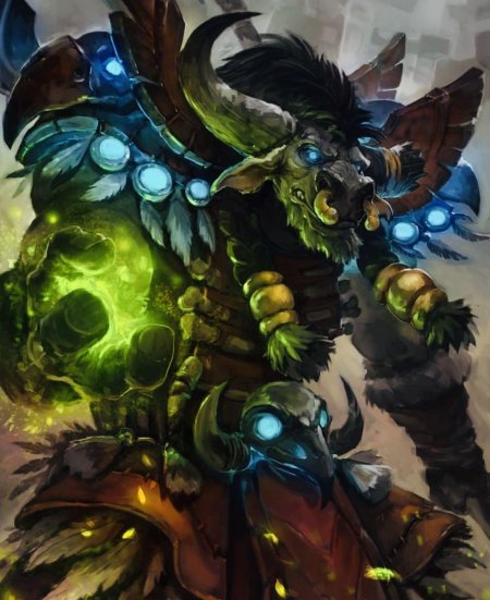 Варкрафт таурен друид