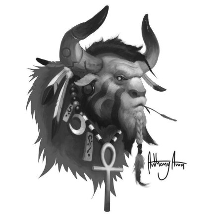 Таурены варкрафт арт