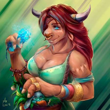 Таурены варкрафт женщина