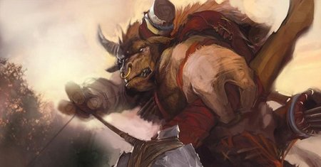 Таурен варкрафт арт