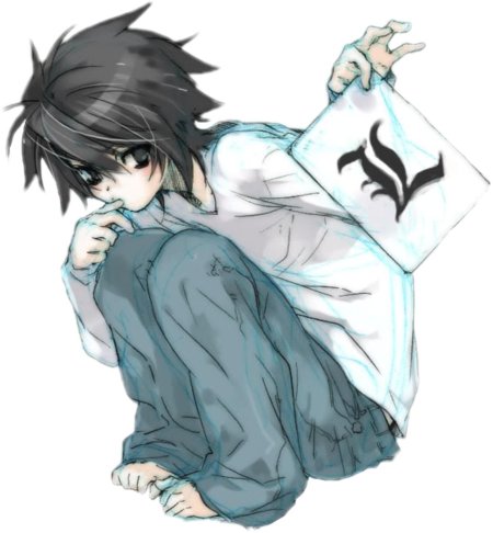 L (тетрадь смерти) lawliet