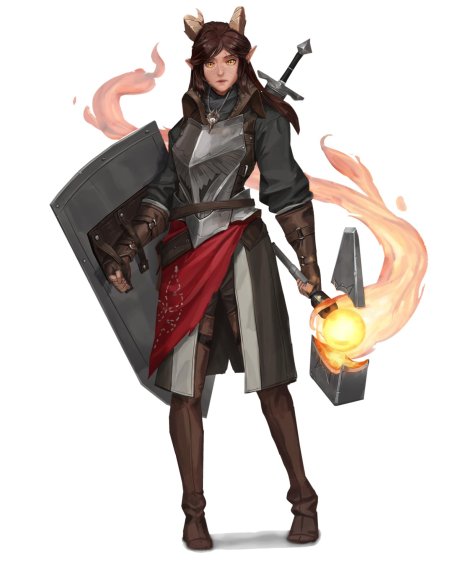 Тифлинг паладин