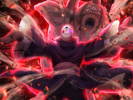 Обито учиха в маске