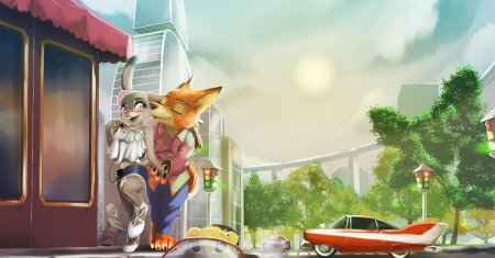 Зверополис ник и джуди