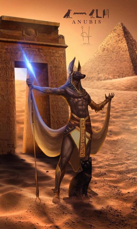 Бог загробного мира в египте анубис