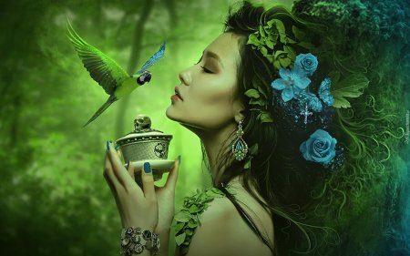 Волшебная девушка