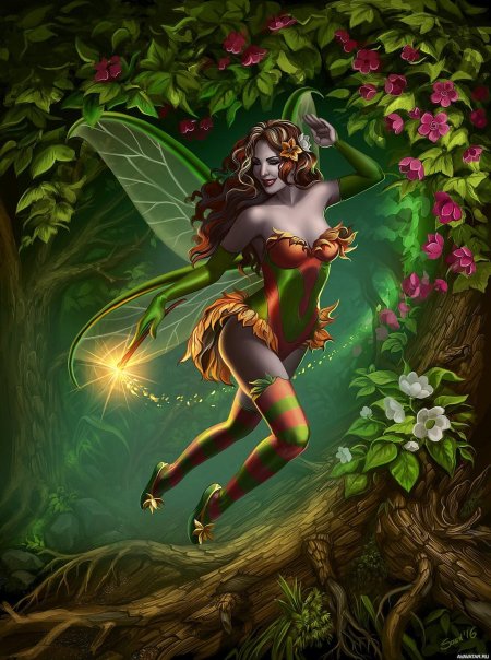 Фэнтези фея