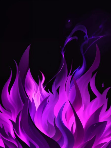 Фиолетовый огонь