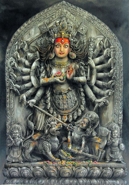 Кали дурга богиня