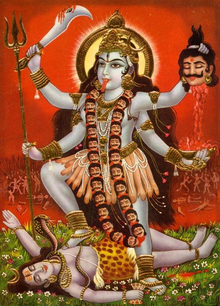 Индийская богиня кали
