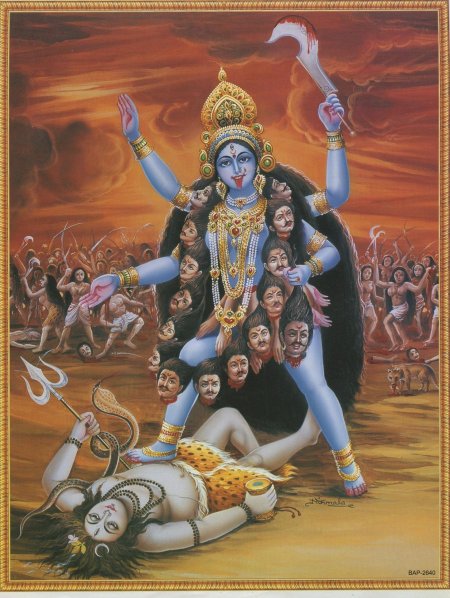 Индийская богиня кали