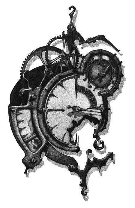 Часы стимпанк