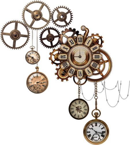 Стимпанк шестеренки