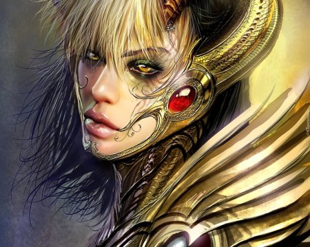 Воительница фэнтези