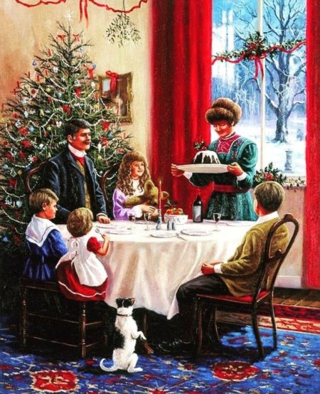 Английский художник kevin walsh рождество