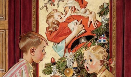 Joseph christian leyendecker рождество