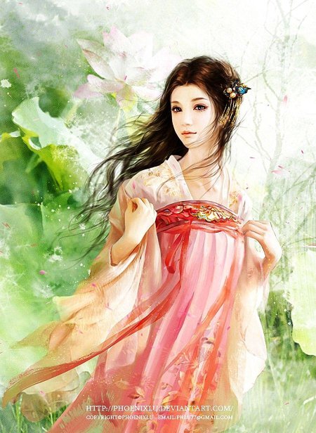 Китайская живопись ханьфу