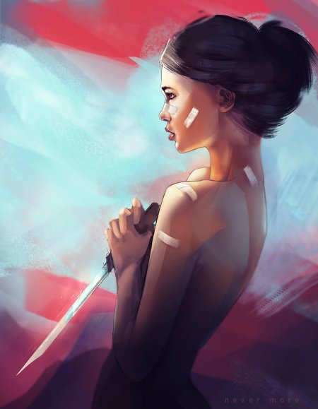 Арт девушек