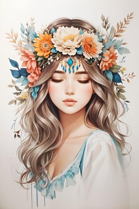 Девушка рисунки