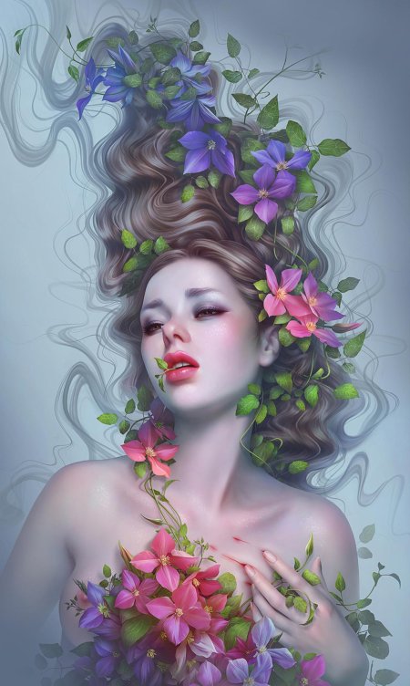 Helga helleborus художник