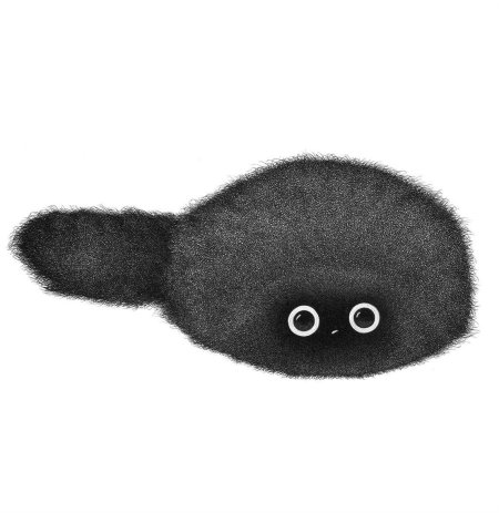 Иллюстрация кошка