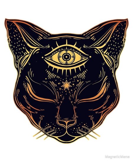 Египетская кошка тату