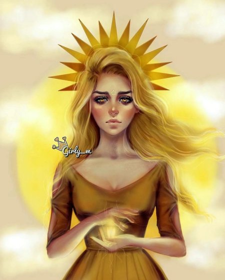 Девушка солнца