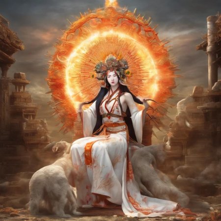 Аматэрасу богиня солнца