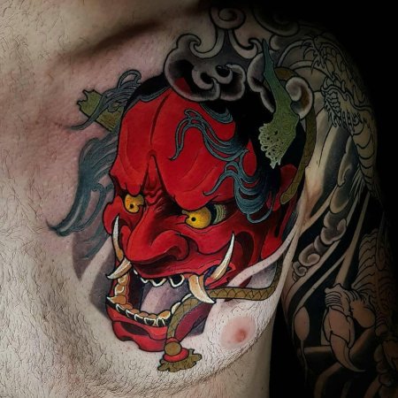 Японская маска ханья