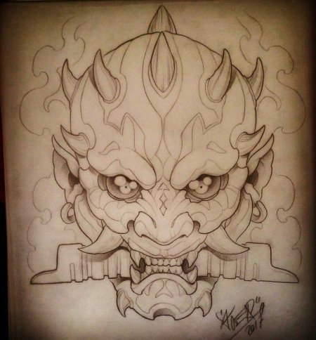 Японский демон ханья