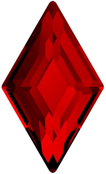Кристалл красный