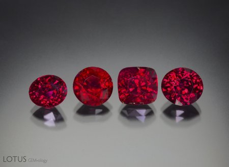 Рубин красный и малиновый корунд
