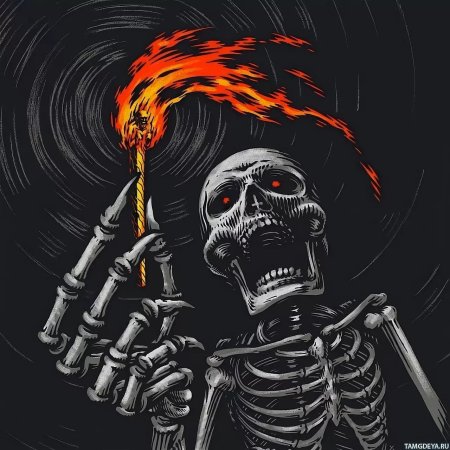 Скелет крутой