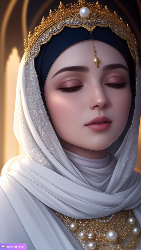 Хиджаб красивый