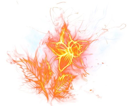 Огненные цветы