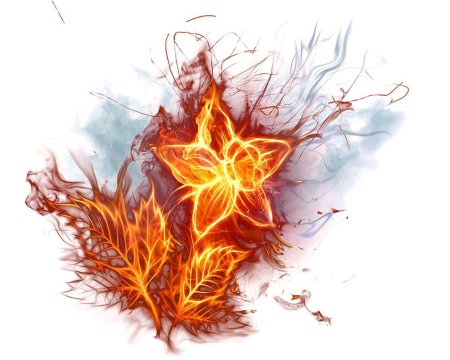 Огненные цветы