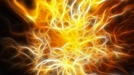 Фон огненный