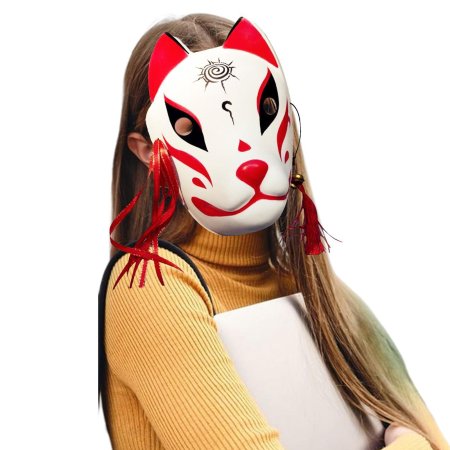 Японские маски кабуки кицунэ