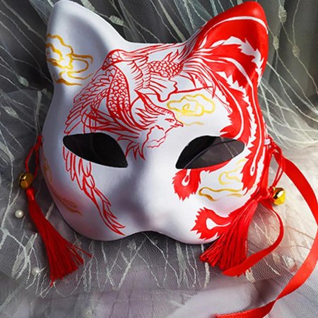 Японские маски кабуки кицунэ