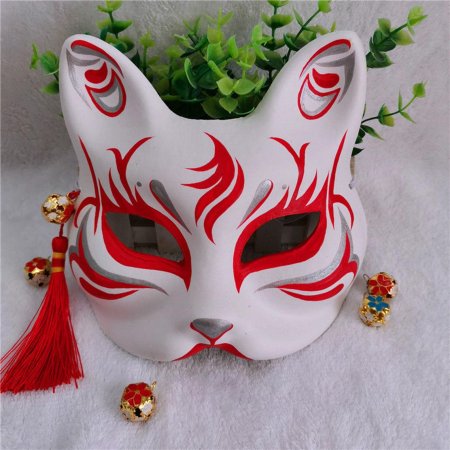 Японские маски кабуки кицунэ